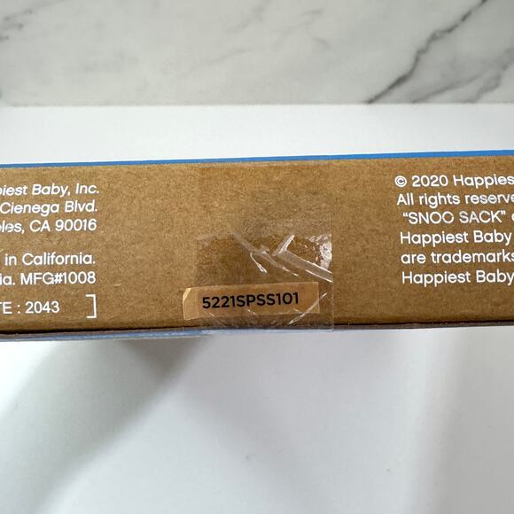 Happiest Baby Snoo Sleep Sack Sz M 2-4 Mo Baby Infant Sleep Sack Organic Cotton - Picture 3 of 3